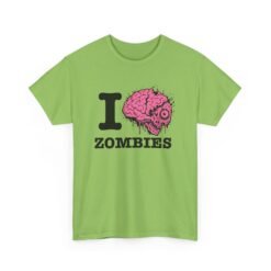 I Love Zombies - Unisex T-Shirt – Brains Are the Way to the Heart