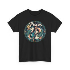 Pisces Zodiac - Unisex T-Shirt – Dream Deep, Flow Freely - Image 12
