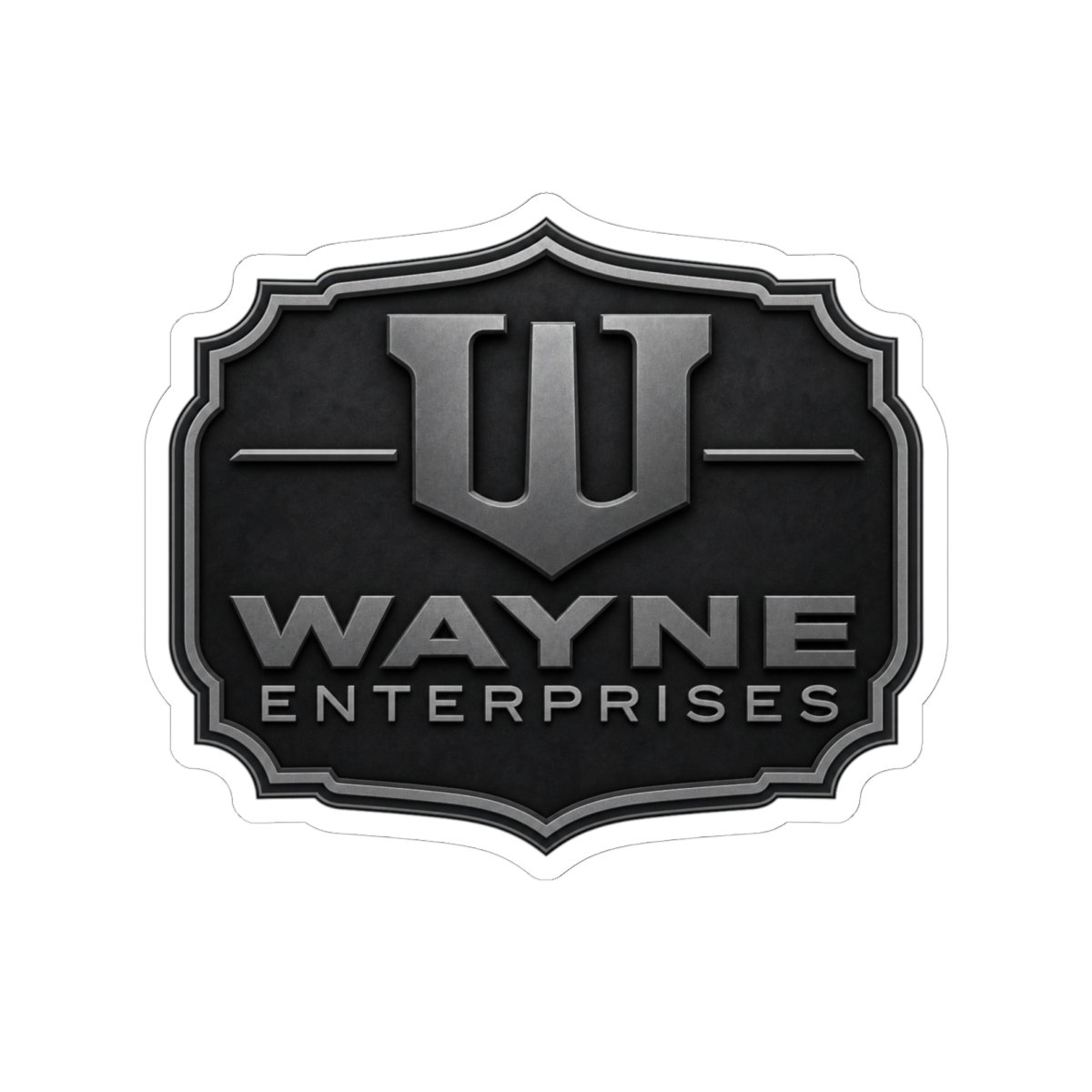 Wayne Enterprises – Indoor Sticker – Classified Gotham Equipment