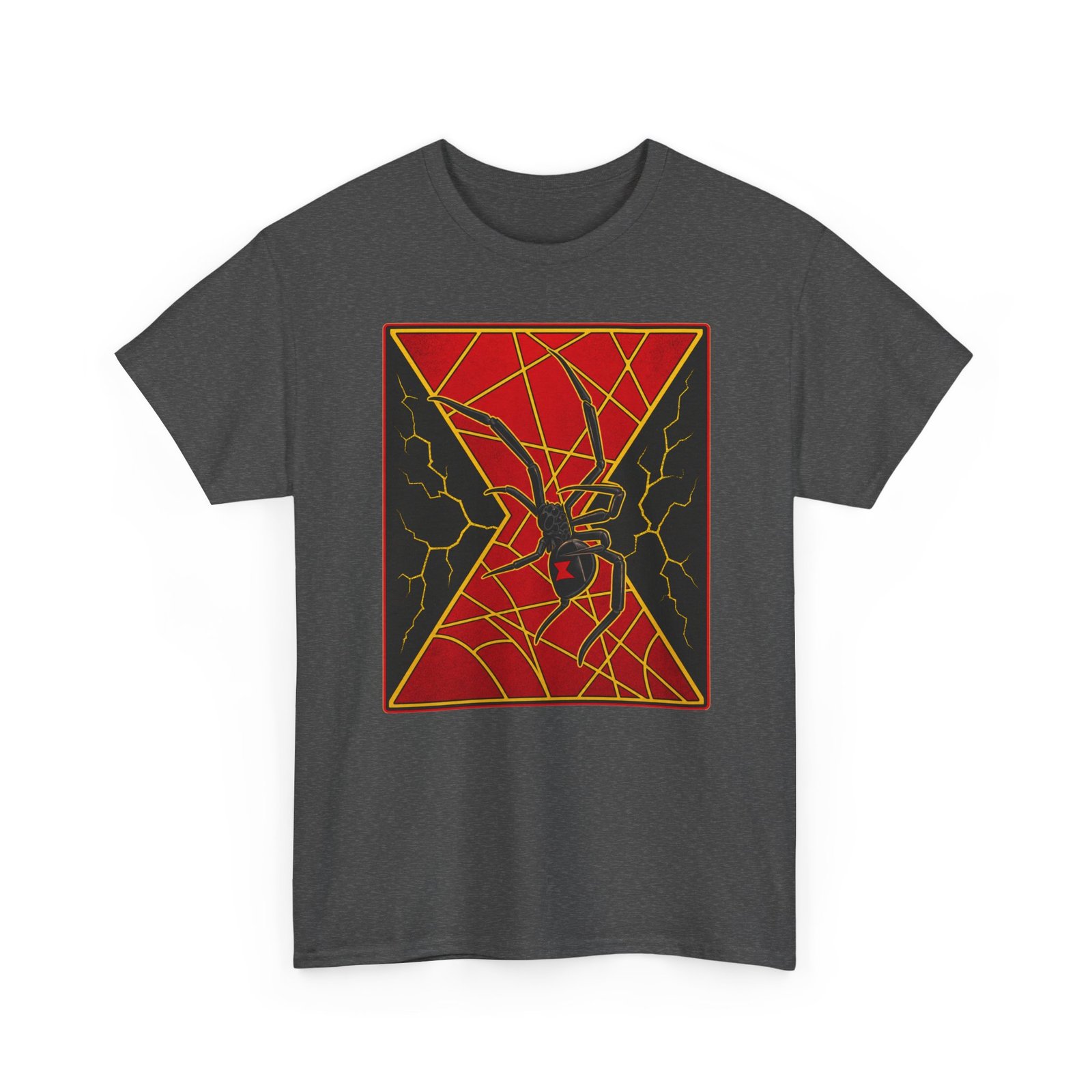 Black Widow – Unisex T-Shirt – Deadly Icon, Comic Book Style - Image 19