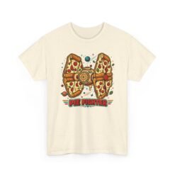 Pie Fighter - Unisex T-Shirt – Funny Pizza Space Fighter and Sci-Fi - Image 20