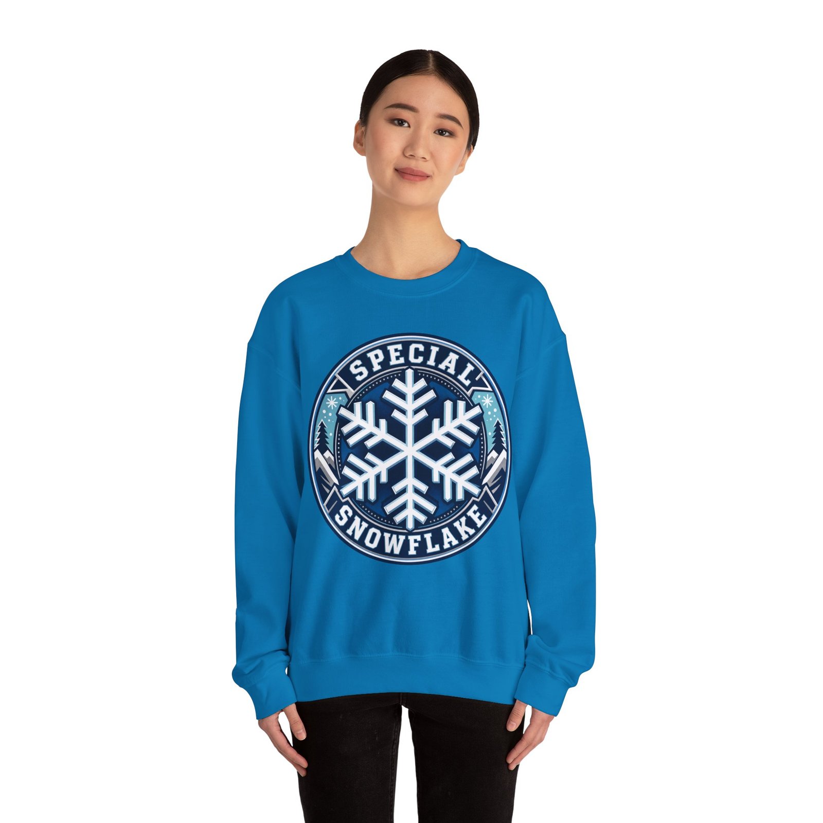 Special Snowflake – Unisex Sweatshirt – Uniquely Difficult and Extra Cozy - Image 4