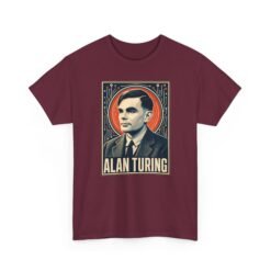 Alan Turing – Unisex T-Shirt – Codebreaker, Mathematician, Computing Pioneer - Image 12