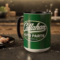 Callahan Auto Parts - Color Accent Mug – Sandusky Strong - Image 9