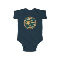 Alternative view of Eye of Horus - Baby Bodysuit – Little One, Big Protection