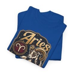 Alternative view of Aries Unisex T-Shirt – Bold Zodiac Energy