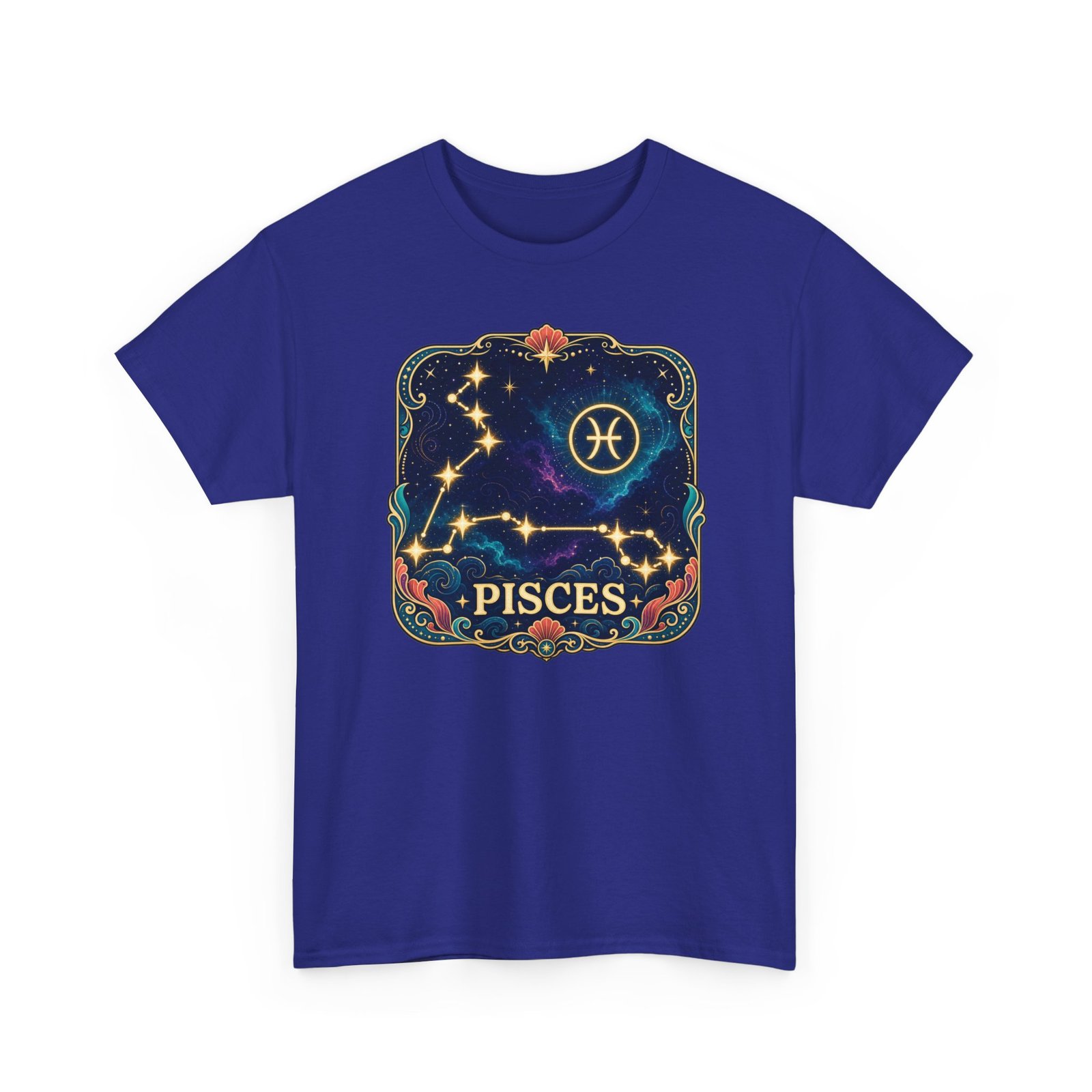 Pisces Constellation - Unisex T-Shirt – Go with the Flow - Image 26