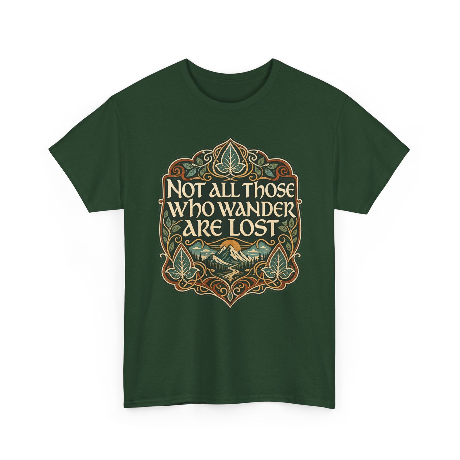 Not All Those Who Wander Are Lost – Unisex T-Shirt – A Tolkien Classic for Every Adventure - Image 13