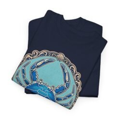 Blue Crab – Unisex T-Shirt – Coastal Cool - Image 3