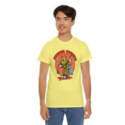 Murder Hornets - Unisex T-Shirt – Funny Retro Hornet Mascot and Dark Humor - Image 13