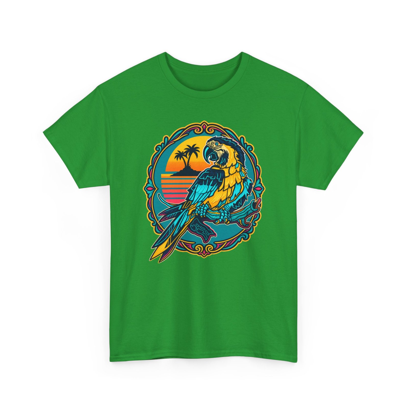 Retro Macaw - Unisex T-Shirt – Paradise Has Feathers - Image 21