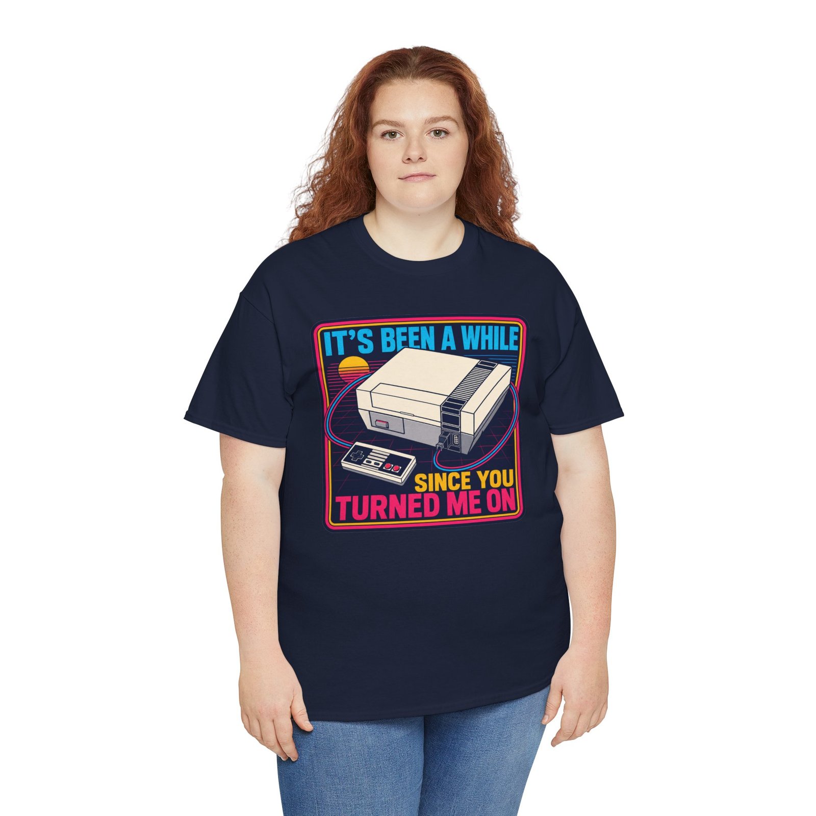 It’s Been a While Since You Turned Me On – Unisex T-Shirt – Retro Gamer Humor - Image 9