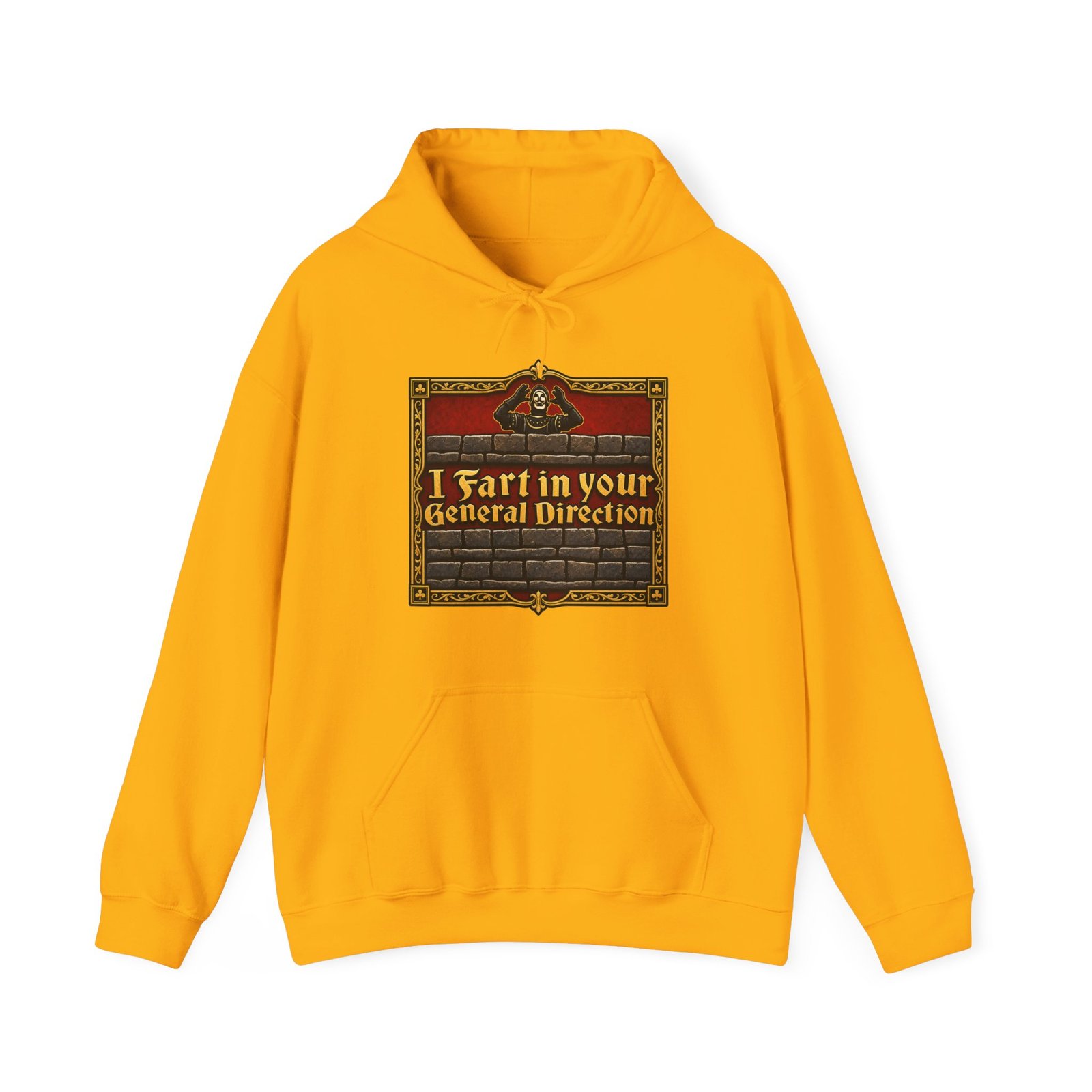 I Fart in Your General Direction - Unisex Hoodie – Monty Python and the Holy Grail French Taunter - Image 8