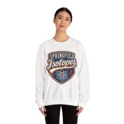 Springfield Isotopes – Unisex Sweatshirt – Nuclear-Powered Baseball Style - Image 3