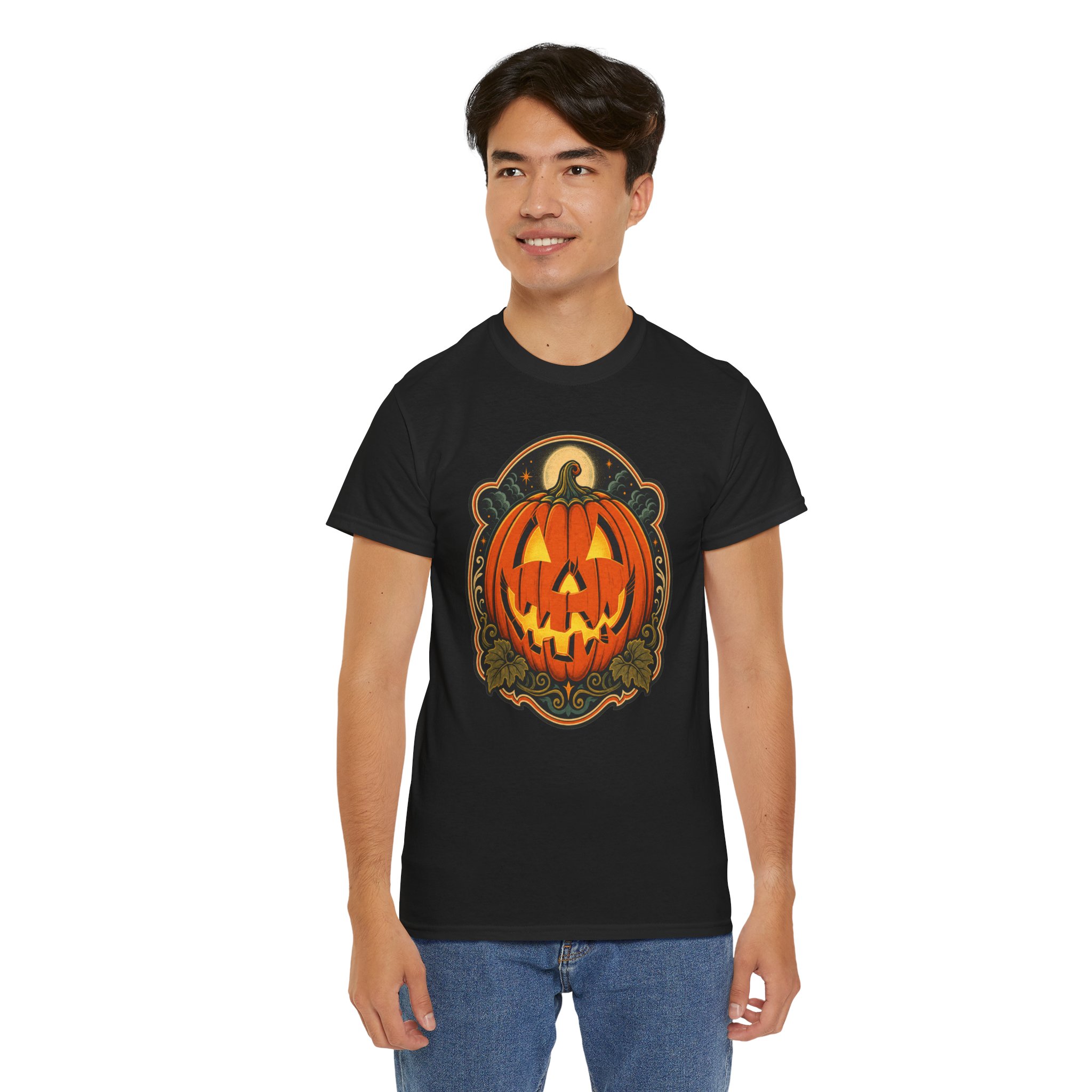 Jack O’ Lantern – Unisex T-Shirt – Light Up the Night - Image 16