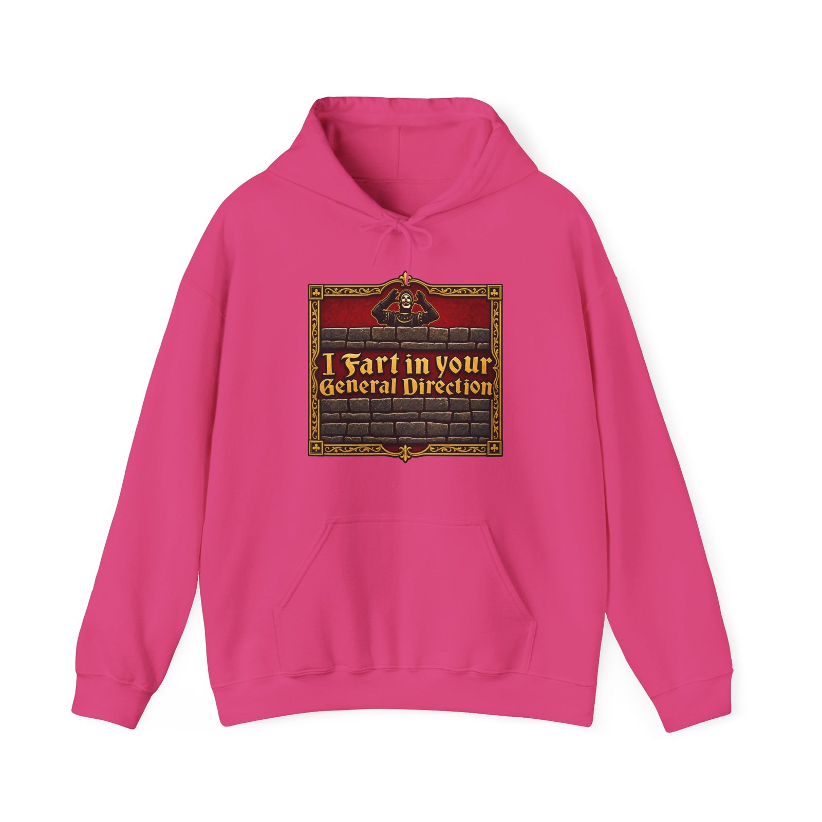 I Fart in Your General Direction - Unisex Hoodie – Monty Python and the Holy Grail French Taunter - Image 11