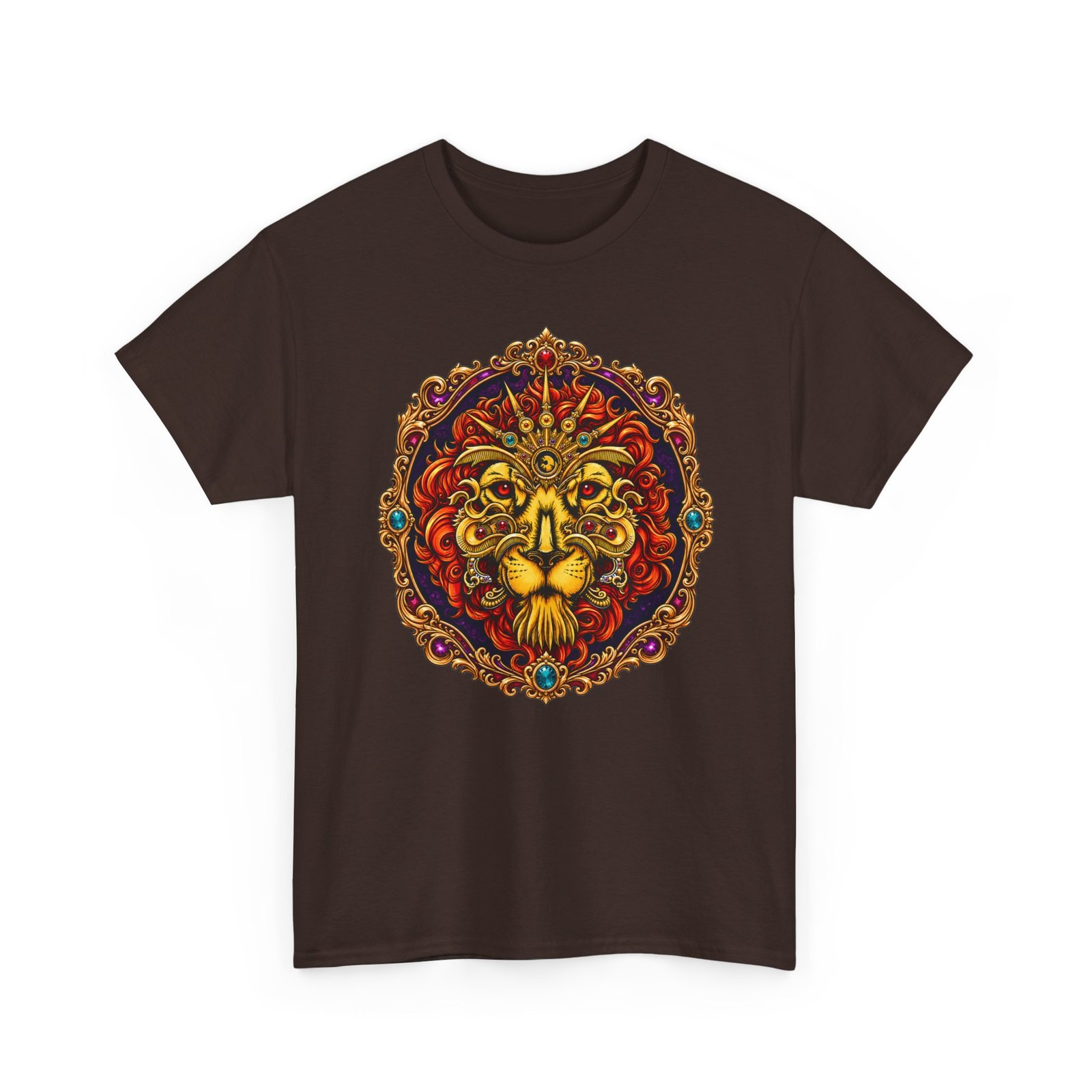 Lion Mask - Unisex T-Shirt – Wear the Spirit of the King - Image 24
