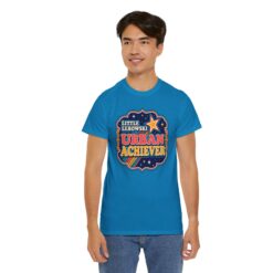 Little Lebowski Urban Achiever – Unisex T-Shirt – Modest Goals, Major Fans - Image 13