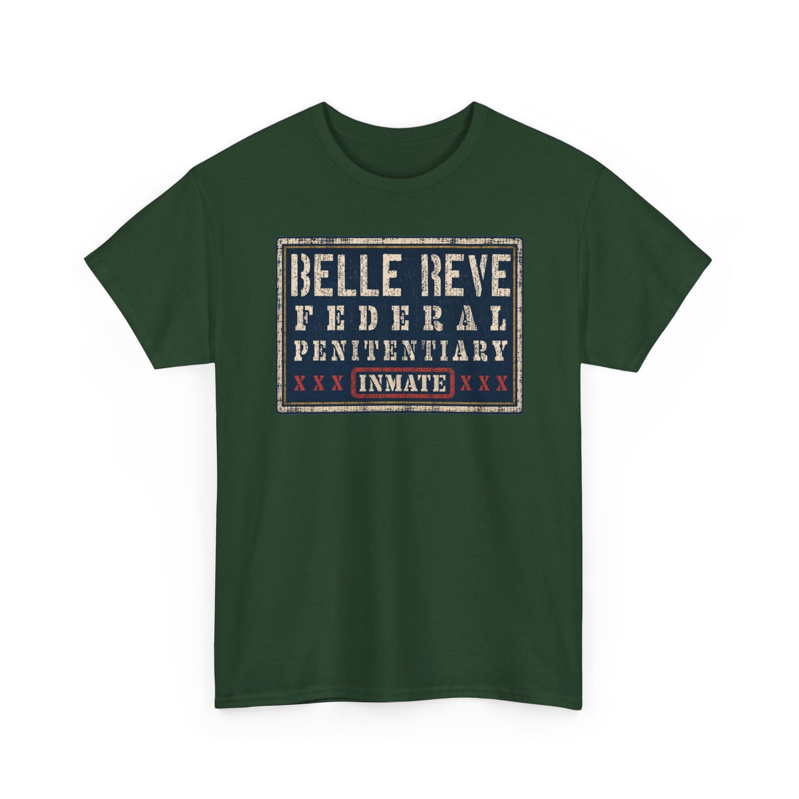 Belle Reve Federal Penitentiary Inmate – Unisex T-Shirt – Villainous Vibes