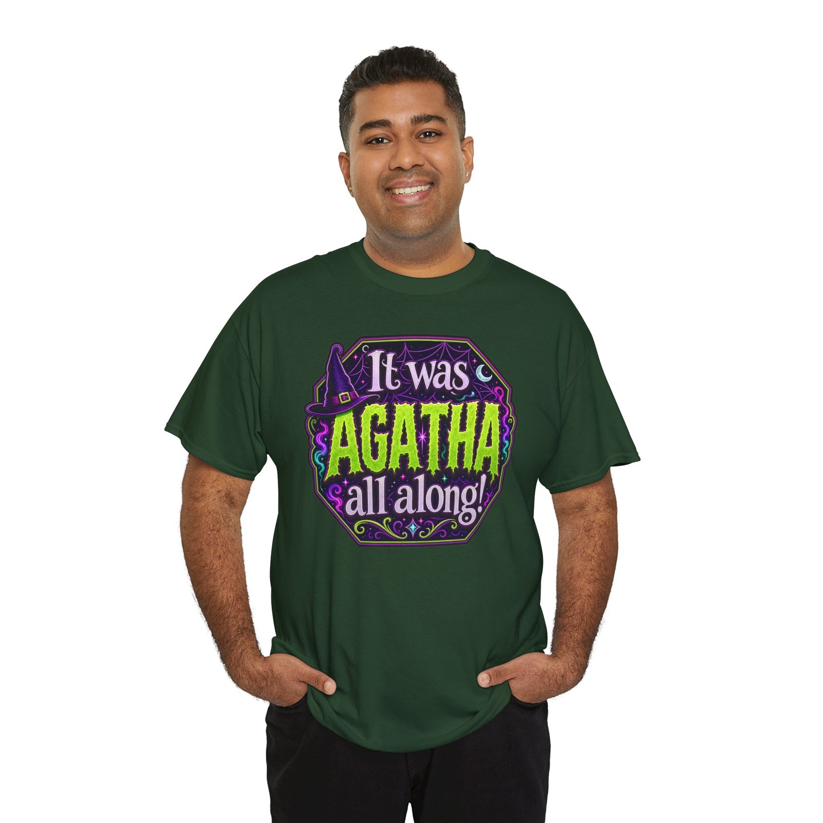 It Was Agatha All Along – Unisex T-Shirt – The Ultimate Witchy Plot Twist - Image 7