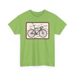 Know Your Bike – Unisex T-Shirt – Two-Wheeled Anatomy Lesson - Image 15