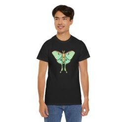 Luna Moth – Unisex T-Shirt – Beauty After Dark - Image 13