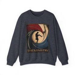 Licensed to Walk Silly - Unisex Sweatshirt – Monty Python Ministry of Silly Walks 007 Mashup - Image 11
