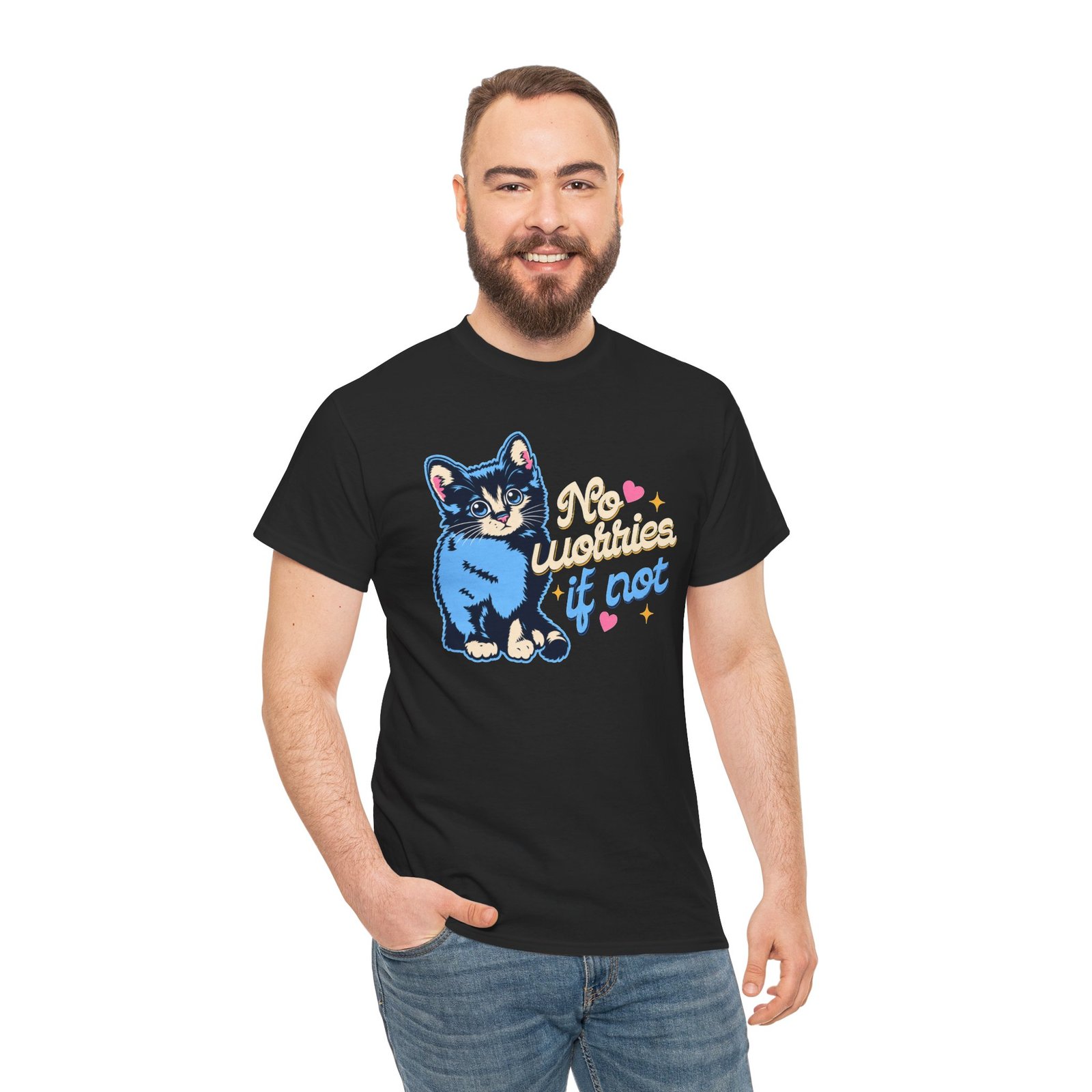 No Worries If Not – Unisex T-Shirt – Zero Pressure, Maximum Cuteness - Image 8