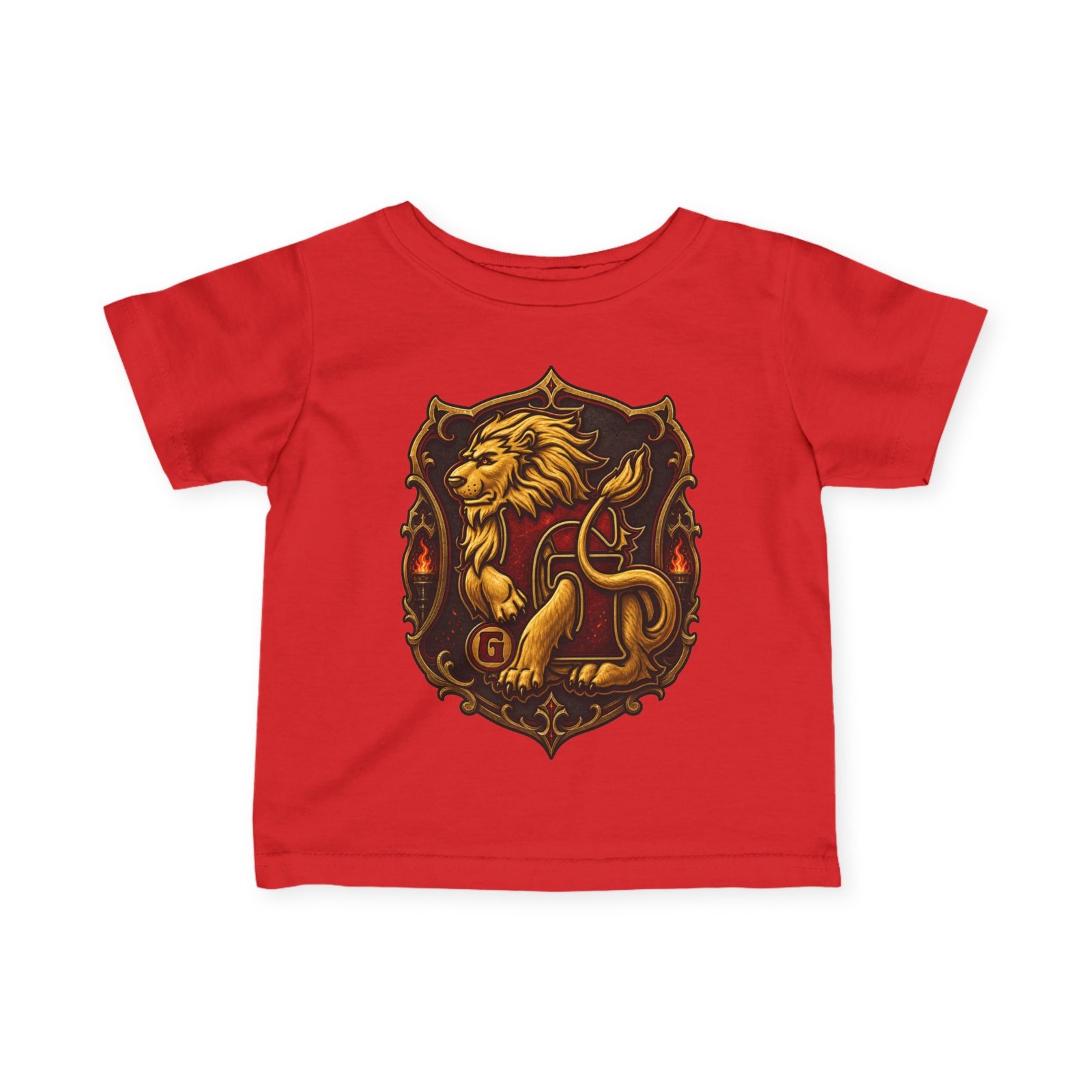 House of Lion – Toddler T-Shirt – Little Wizard, Big Courage - Image 10
