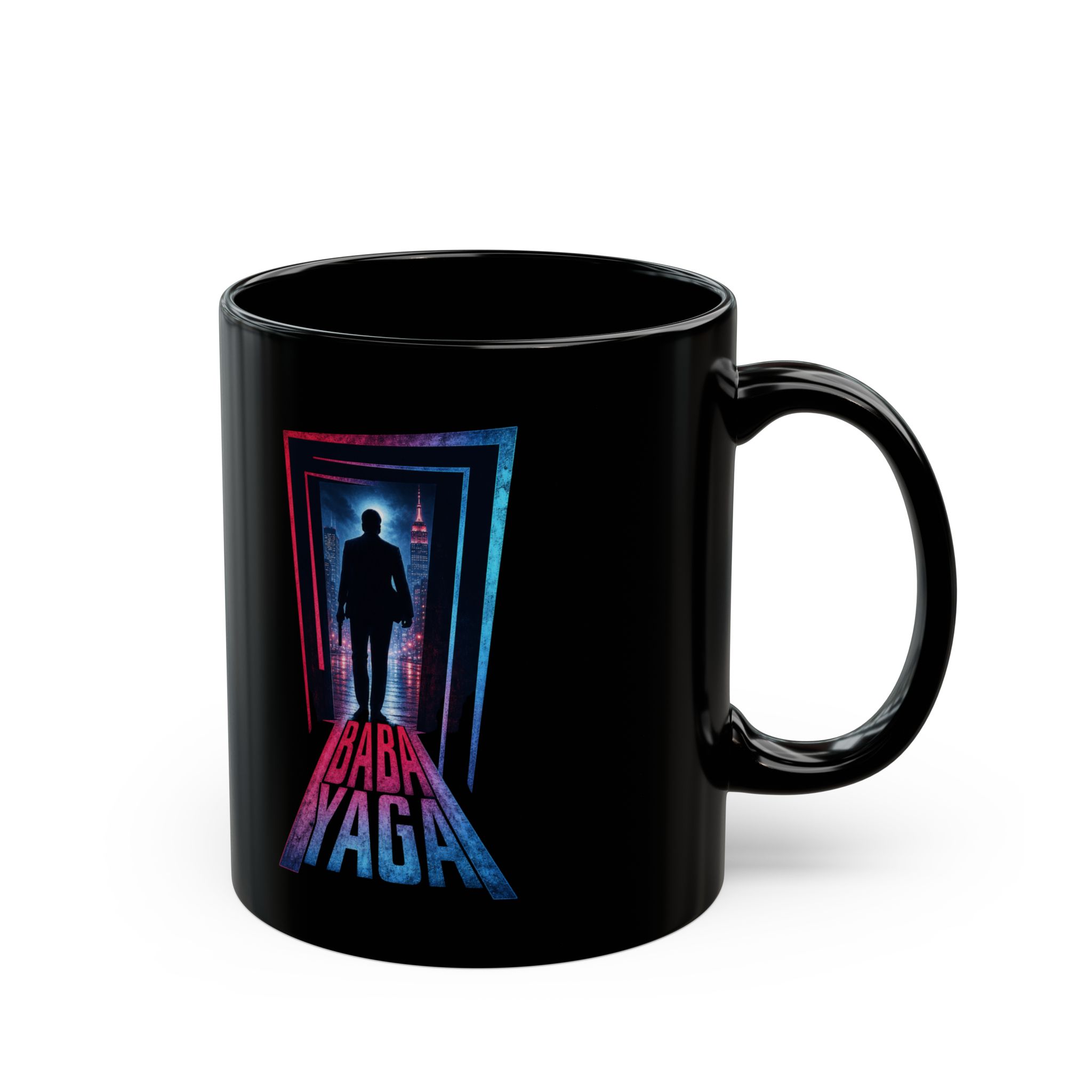 Baba Yaga – Black 11oz or 15oz Mug – Coffee for the Boogeyman - Image 4
