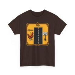 Chicken Crossing – Unisex T-Shirt – The Mystery Finally Solved - Image 22