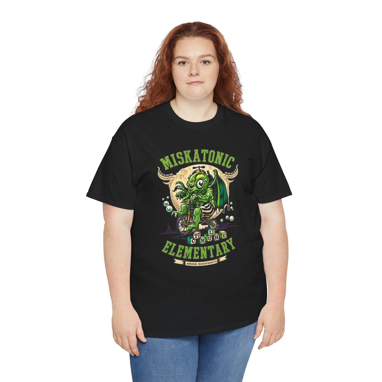 Miskatonic Elementary – Unisex T-Shirt – Arkham’s Littlest Horror Tshirt - Image 10