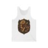 House of Lion – Unisex Jersey Tank Top – Cool Wizarding School Style for Brave Hearts