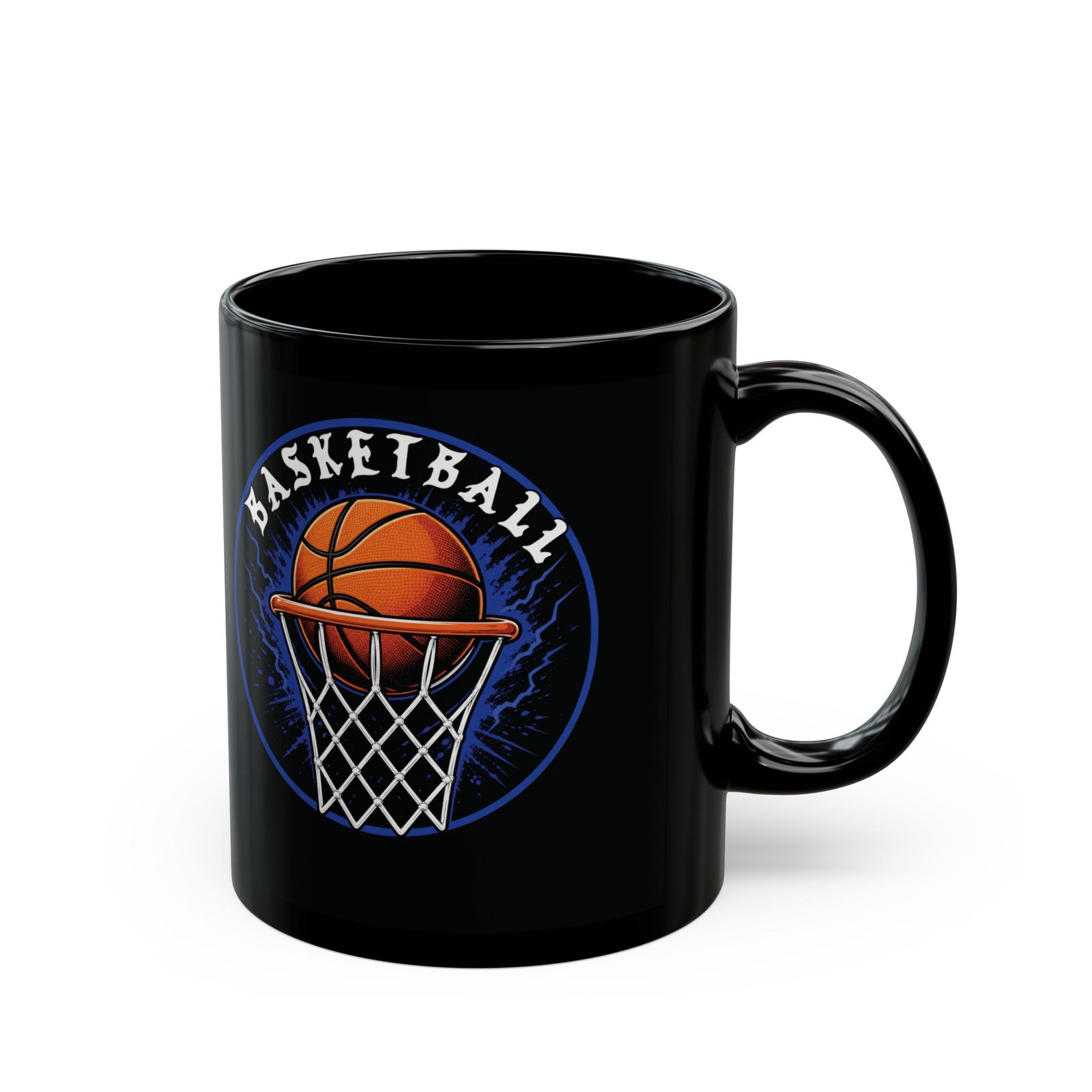 Basketball – Black Mug – Fuel for the Court - Image 2