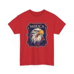 ’Merica - Unisex T-Shirt – Bald Eagle, Big Attitude - Image 29