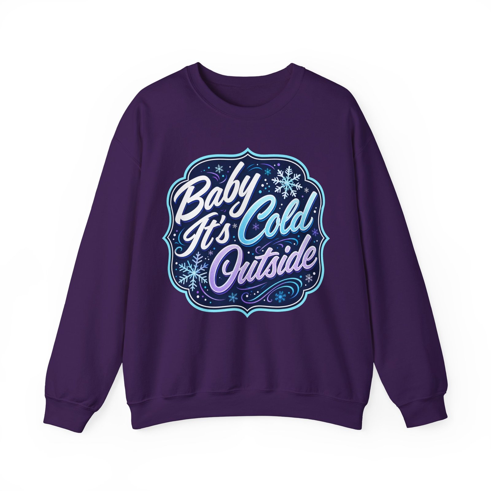 Baby It’s Cold Outside – Unisex Sweatshirt – Warm Style for Chilly Days - Image 15