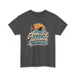 Amity Island Welcomes You – Unisex T-Shirt – Beaches Open, Probably - Image 15