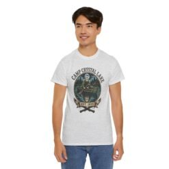 Camp Crystal Lake - Unisex T-Shirt – Friday the 13th Jason Voorhees Horror - Image 8