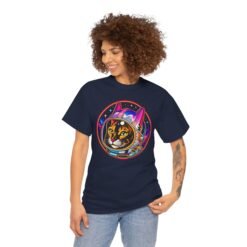 Alternative view of Space Cat – Unisex T-Shirt – Paws Off, I’m on a Mission