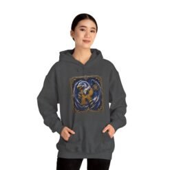 House of Eagle – Unisex Hoodie – Cozy Wizarding School Wisdom - Image 6