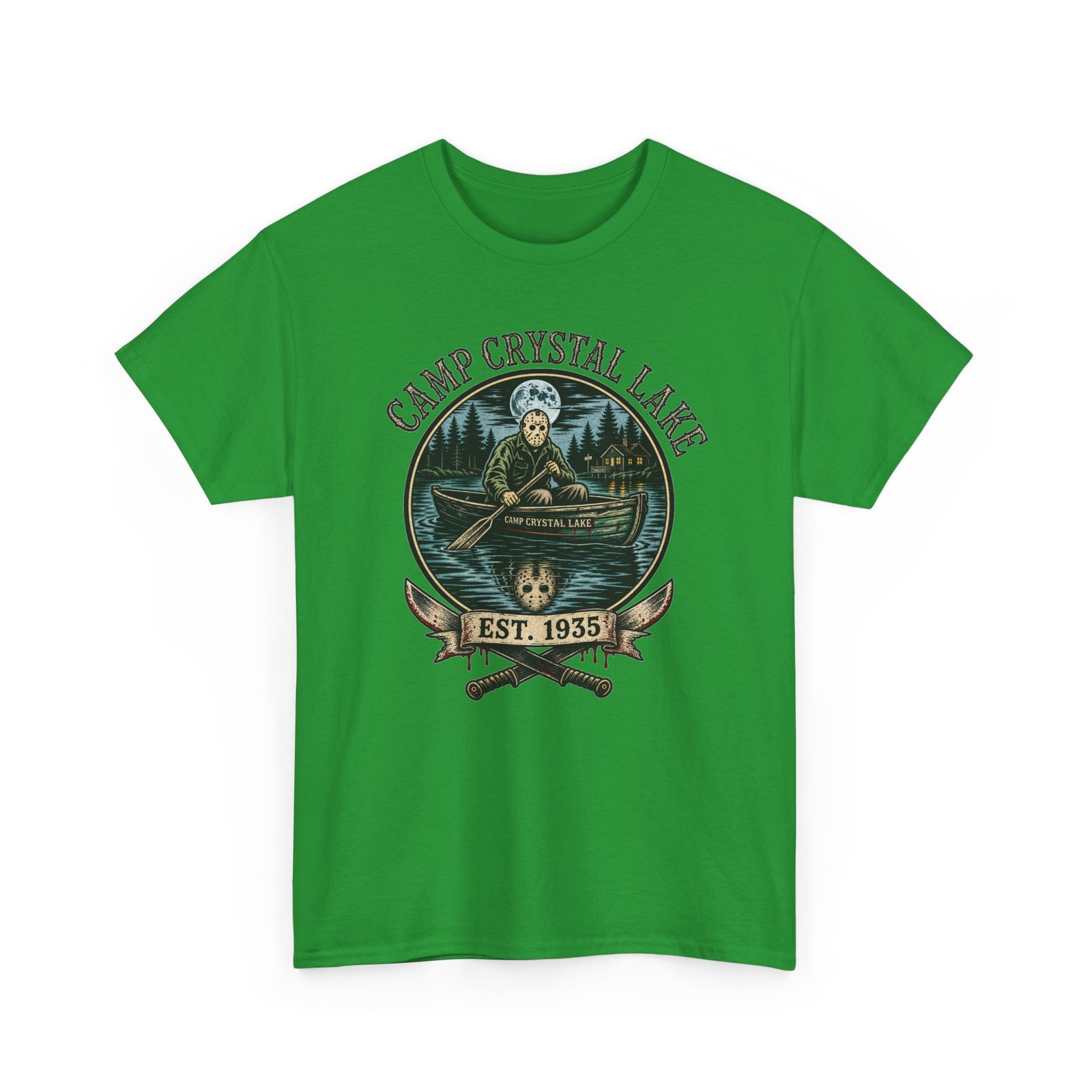 Camp Crystal Lake - Unisex T-Shirt – Friday the 13th Jason Voorhees Horror - Image 19