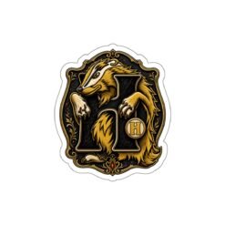 House of Badger – Outdoor Sticker – Wizarding School Loyalty Wherever You Go