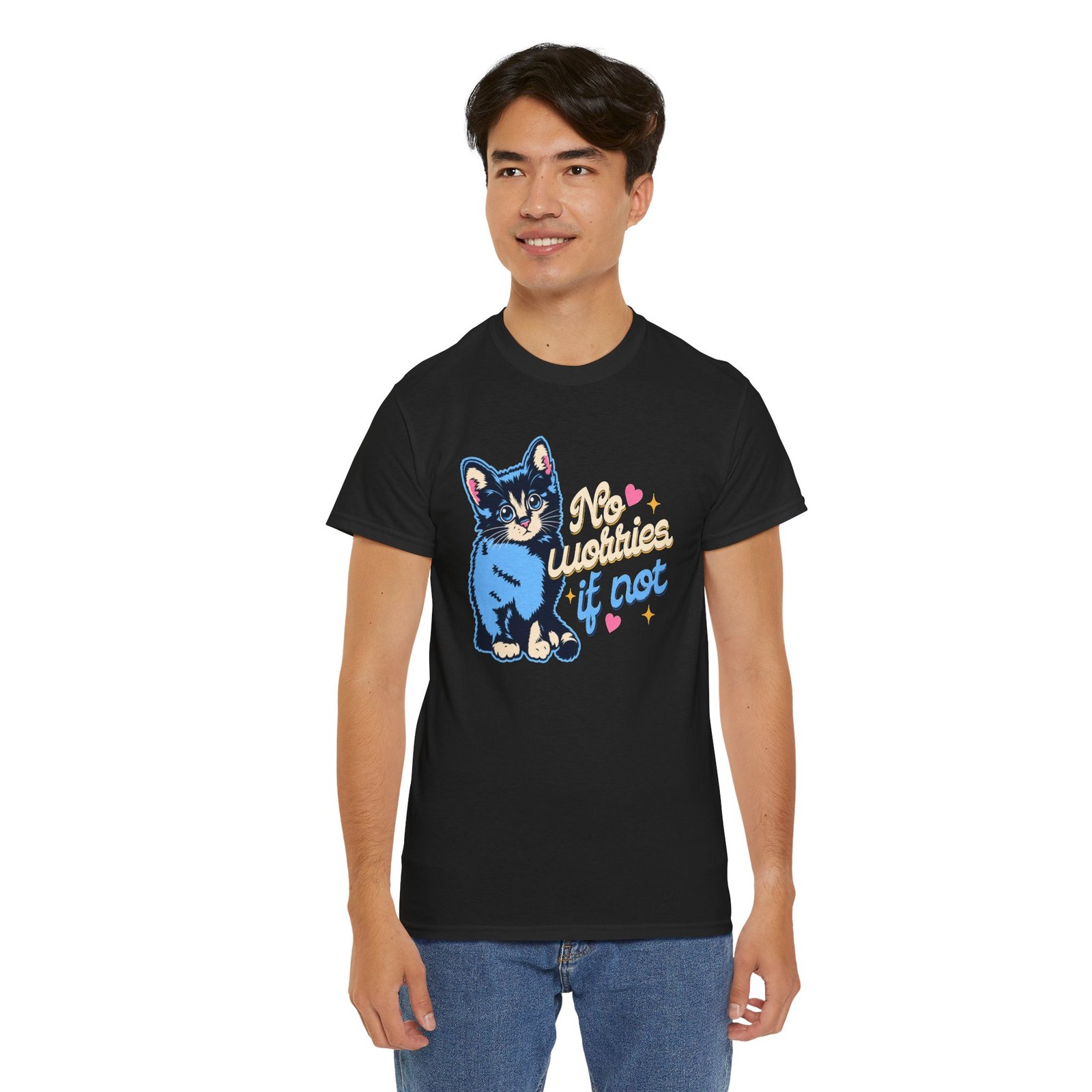 No Worries If Not – Unisex T-Shirt – Zero Pressure, Maximum Cuteness - Image 13