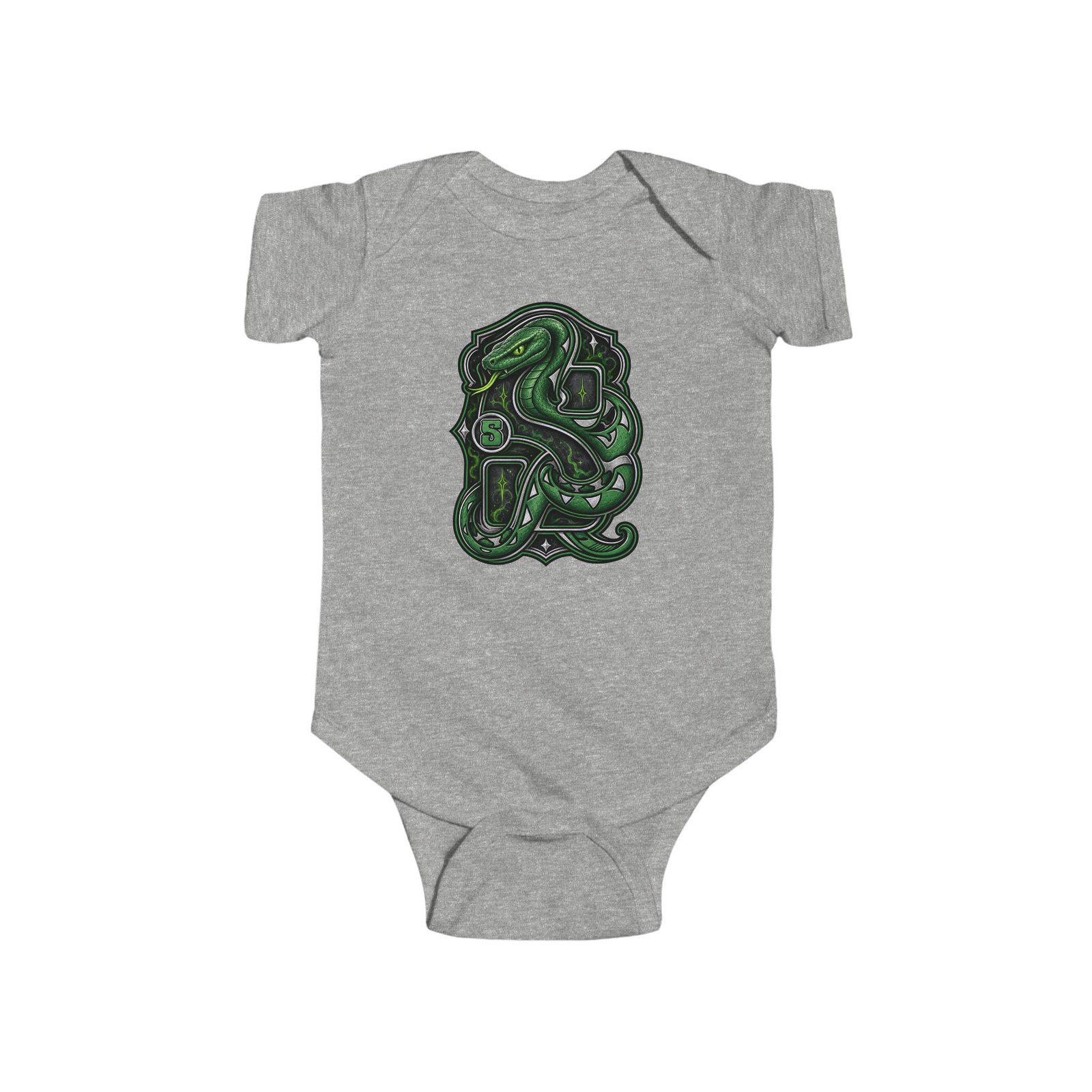 House of Snake – Baby Bodysuit – Tiny Wizard, Clever Plans