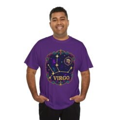 Virgo Constellation - Unisex T-Shirt – Celestial Precision - Image 10