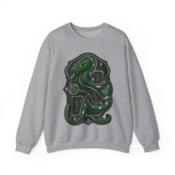 House of Snake – Unisex Sweatshirt – Cozy Wizarding School Ambition