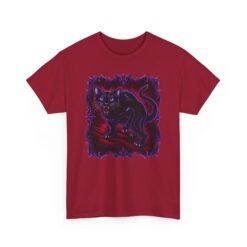 Hissing Black Cat – Unisex T-Shirt – Fierce, Feline and Full of Attitude - Image 28
