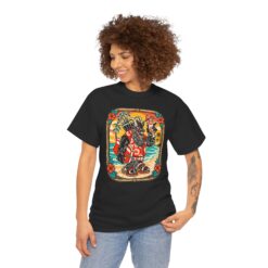 Krampus Island – Unisex T-Shirt – Naughty List, Meet Paradise - Image 3