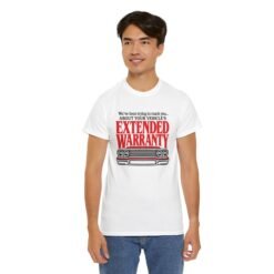 Extended Warranty - Unisex T-Shirt – Funny Horror Car and Telemarketer - Image 6