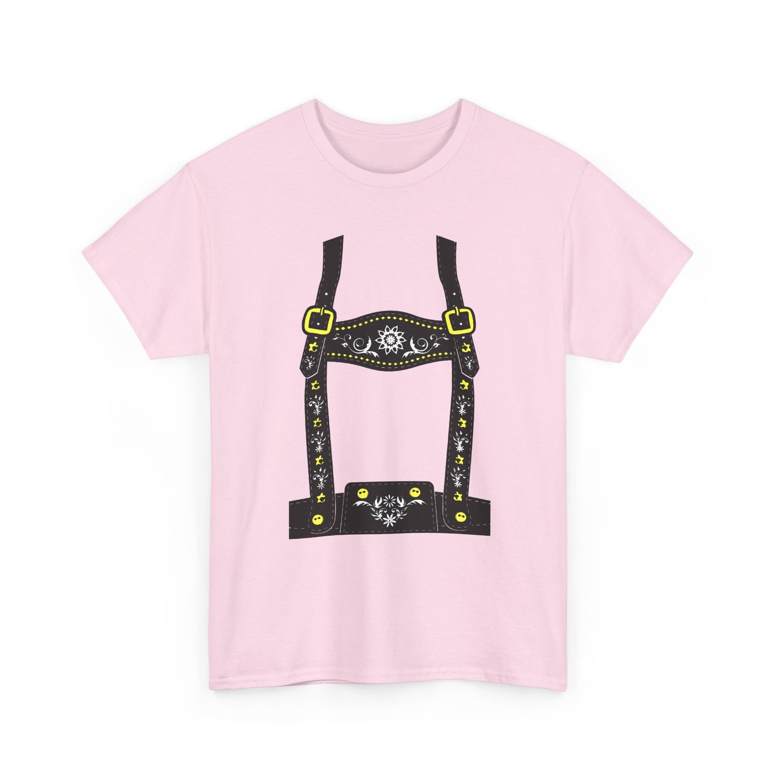 Lederhosen Costume - Unisex T-Shirt – Funny Oktoberfest Bavarian-Inspired Costume - Image 20
